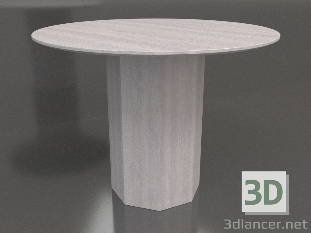 3d model Mesa de comedor DT 11 (D=1000х750, madera clara) - vista previa