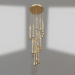 3d model Pendant Asmer gold (07860-28A,33) - preview