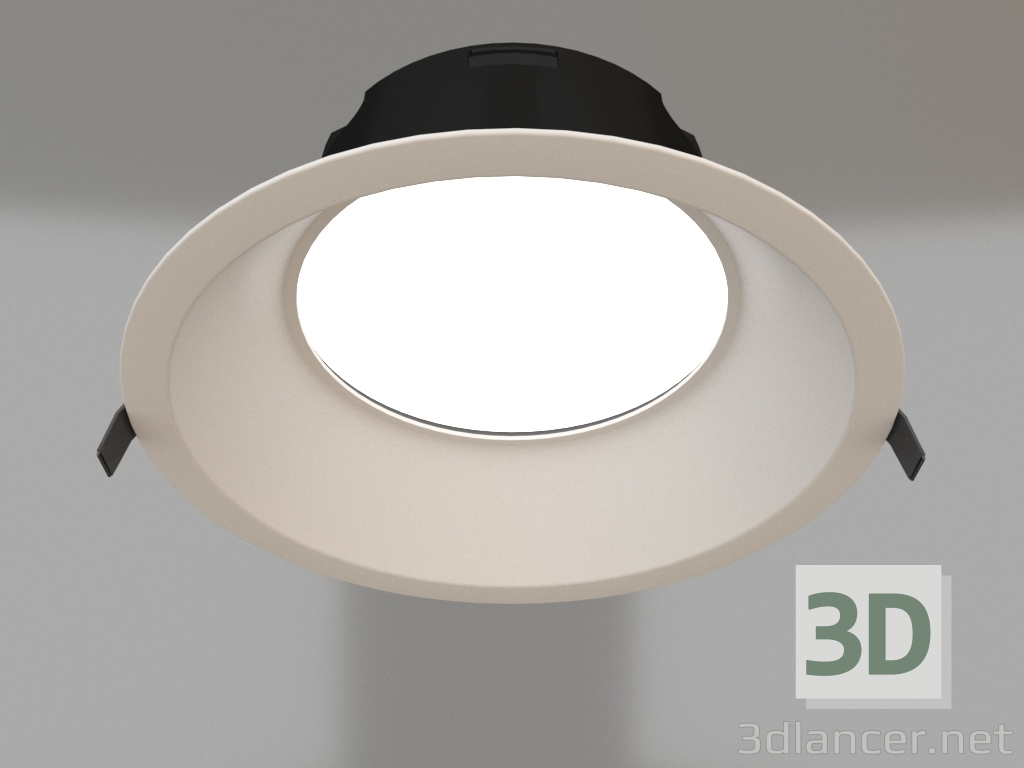 3d model Luminaria empotrable (6396) - vista previa