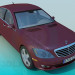 modèle 3D Mercedes classe-S - preview