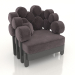 3d model IKRA square chair (option 4) - preview