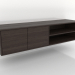 modello 3D Mobile TV 1 1500x400 mm (frassino noce) - anteprima