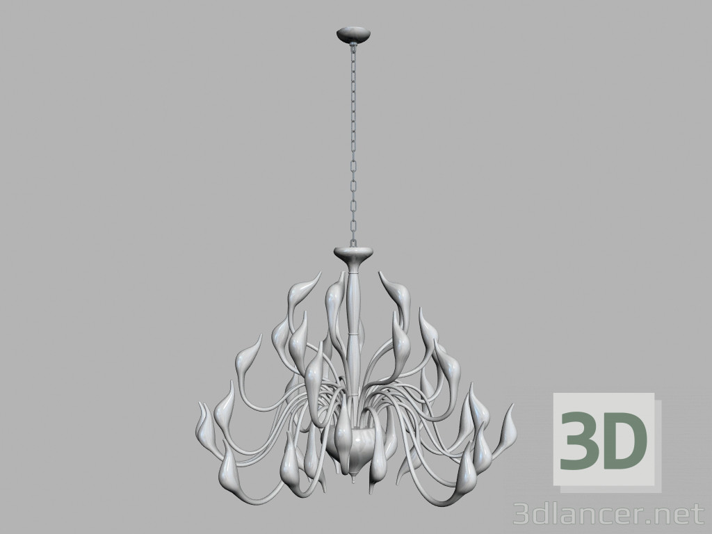 Modelo 3d Candelabro decorativo md 36awh-8098 cigno - preview