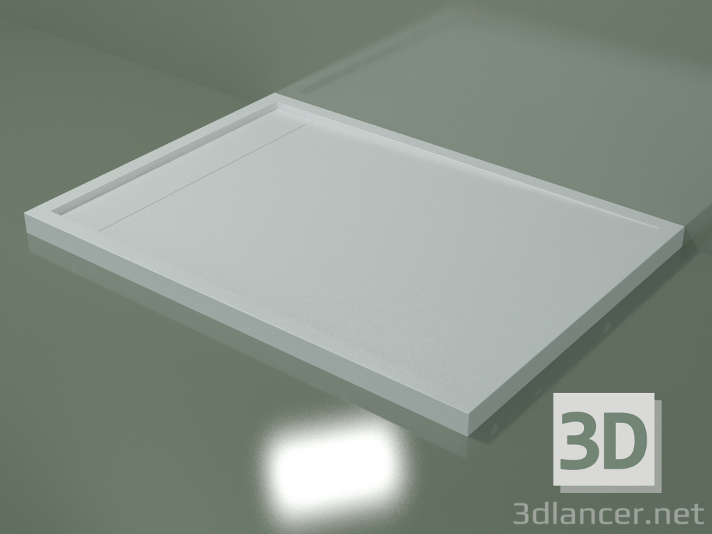 3d model Shower tray (30R14242, dx, L 140, P 100, H 6 cm) - preview