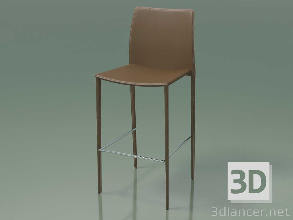 modello 3D Sedia semi-bar Grand (112688, cappuccino) - anteprima