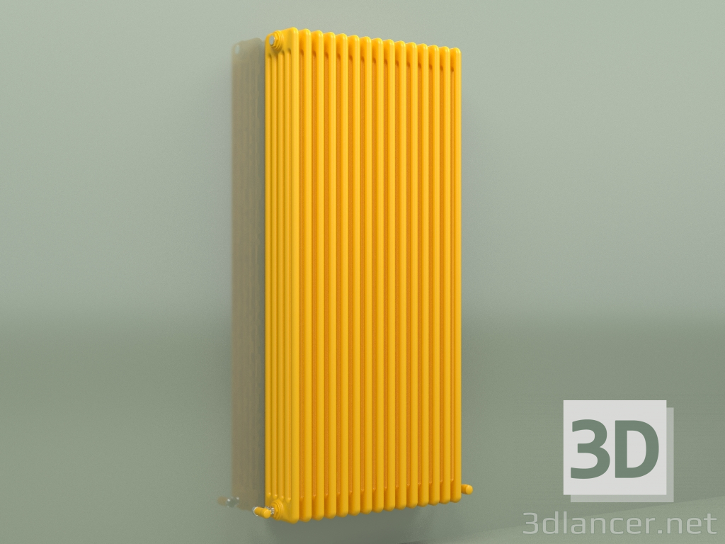 Modelo 3d Radiador TESI 5 (H 1500 15EL, amarelo melão - RAL 1028) - preview