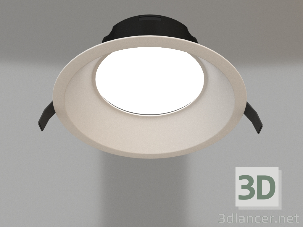 3d model Luminaria empotrable (6398) - vista previa