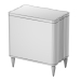 3d London Place bedside table model buy - render