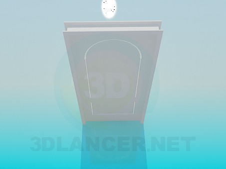 Modelo 3d Porta - preview