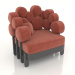 3d model Sillón IKRA cuadrado (opción 5) - vista previa