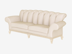 Triple-Ledersofa