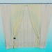 3d model cortinas - vista previa