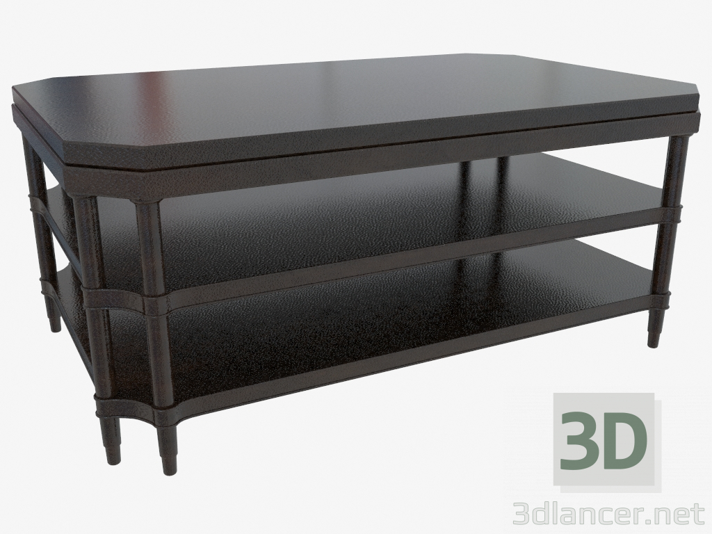 Modelo 3d Mesa de café - preview