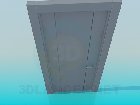 modello 3D Porta - anteprima