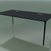 modèle 3D Table de bureau rectangulaire 0817 (H 74 - 100x200 cm, stratifié Fenix F06, V39) - preview