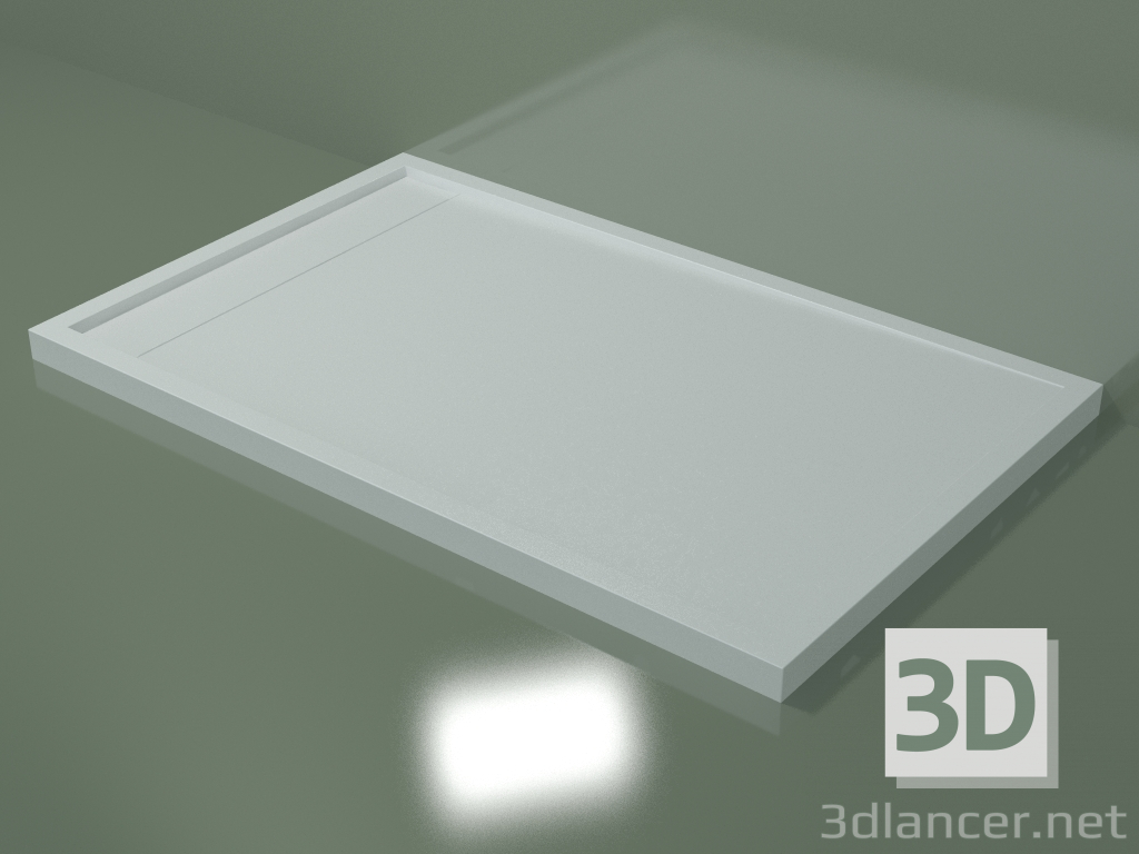 3d model Shower tray (30R14243, dx, L 160, P 100, H 6 cm) - preview