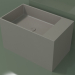 modello 3D Lavabo da appoggio (01UN32102, Clay C37, L 60, P 36, H 36 cm) - anteprima