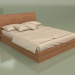 3D Modell Doppelbett Mn 2016-1 (Walnuss) - Vorschau