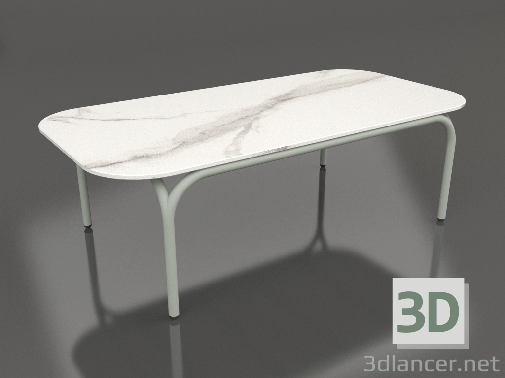 3d model Coffee table (Cement gray, DEKTON Aura) - preview