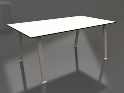 Mesa de jantar 180 (quartzo cinza, fenólico)