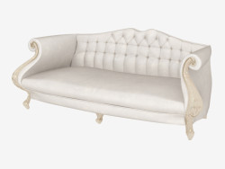 Triplo Art Deco Sofa