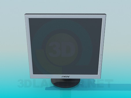 modèle 3D Moniteur Sony - preview