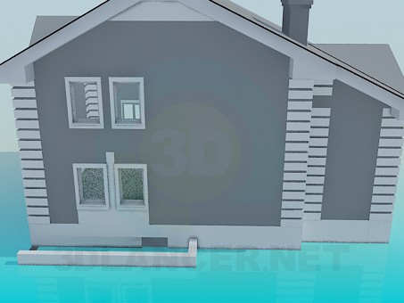 modèle 3D Maison - preview