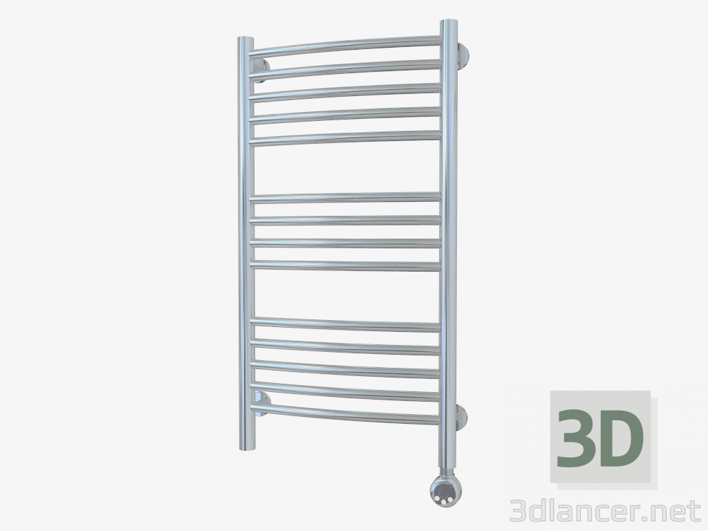 modello 3D Radiatore curvo della Boemia (800x400) - anteprima