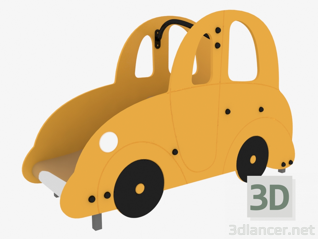 3d model Colina de un parque infantil la Máquina (5211) - vista previa