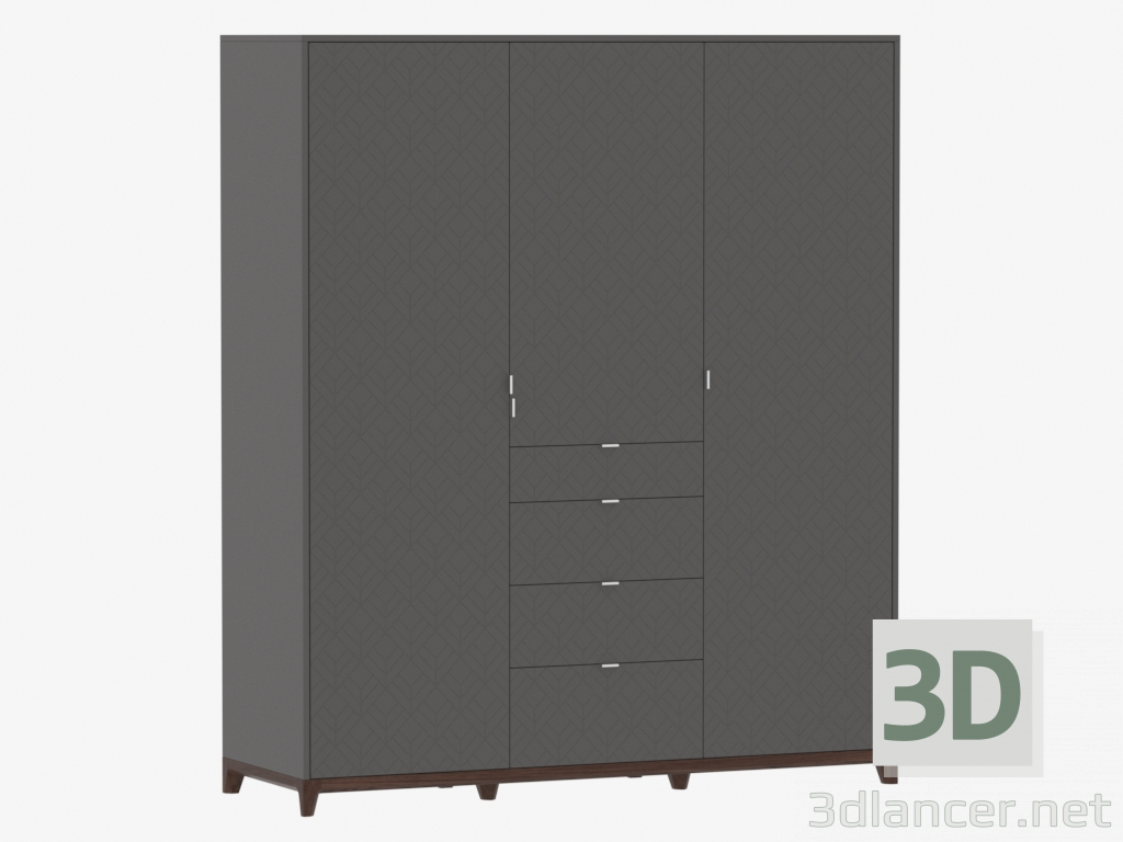 modèle 3D Armoire CASE № 2 - 1800 (IDC0201051112) - preview