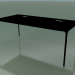 3d model Mesa de oficina rectangular 0817 (H 74 - 100x200 cm, laminado Fenix F02, V39) - vista previa