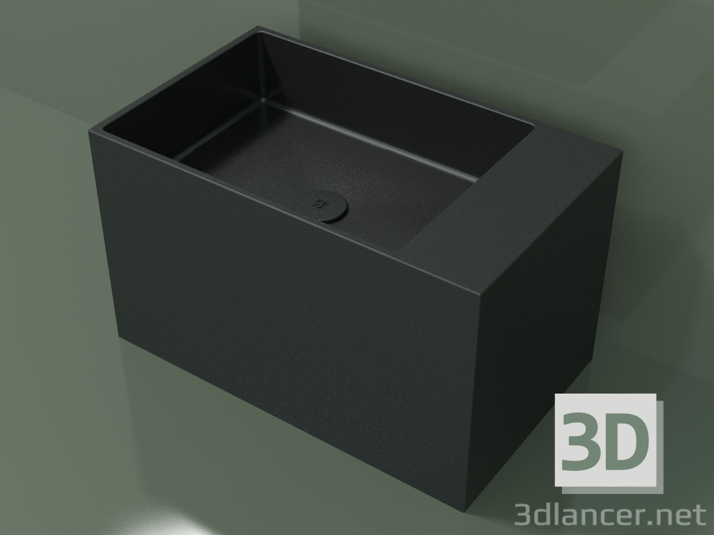 3D modeli Tezgah üstü lavabo (01UN32102, Deep Nocturne C38, L 60, P 36, H 36 cm) - önizleme