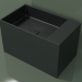 3d model Lavabo sobre encimera (01UN32102, Deep Nocturne C38, L 60, P 36, H 36 cm) - vista previa