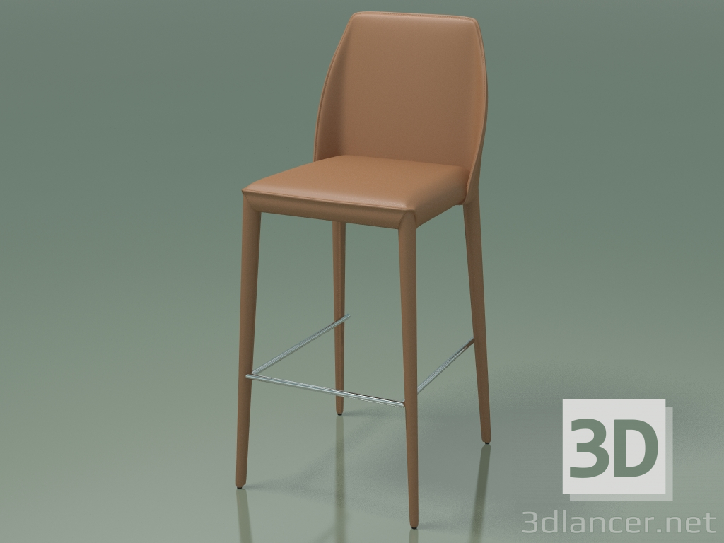 3d model Silla media barra Marco (111887, marrón claro) - vista previa