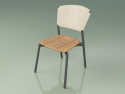 Chaise 020 (Métal Fumée, Sable)