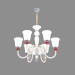 3d model Chandelier A1270LM-6CC - preview