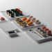 modèle 3D Sushi - preview