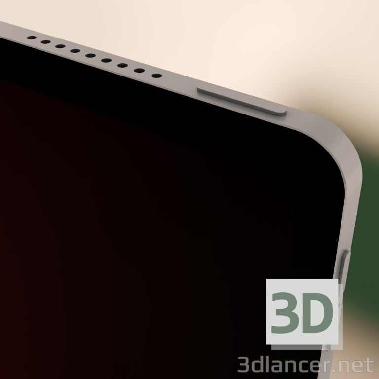 3d Tablet Apple iPad Air 4 (2020) model buy - render