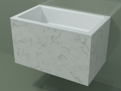 Lavabo de pared (02R132101, Carrara M01, L 60, P 36, H 36 cm)