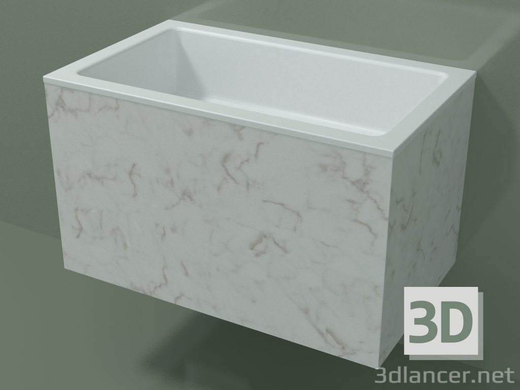 3d model Lavabo de pared (02R132101, Carrara M01, L 60, P 36, H 36 cm) - vista previa