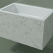 3d model Lavabo de pared (02R132101, Carrara M01, L 60, P 36, H 36 cm) - vista previa