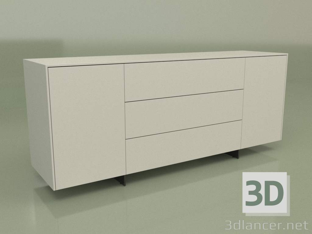 modèle 3D Commode CN 230 (Frêne) - preview