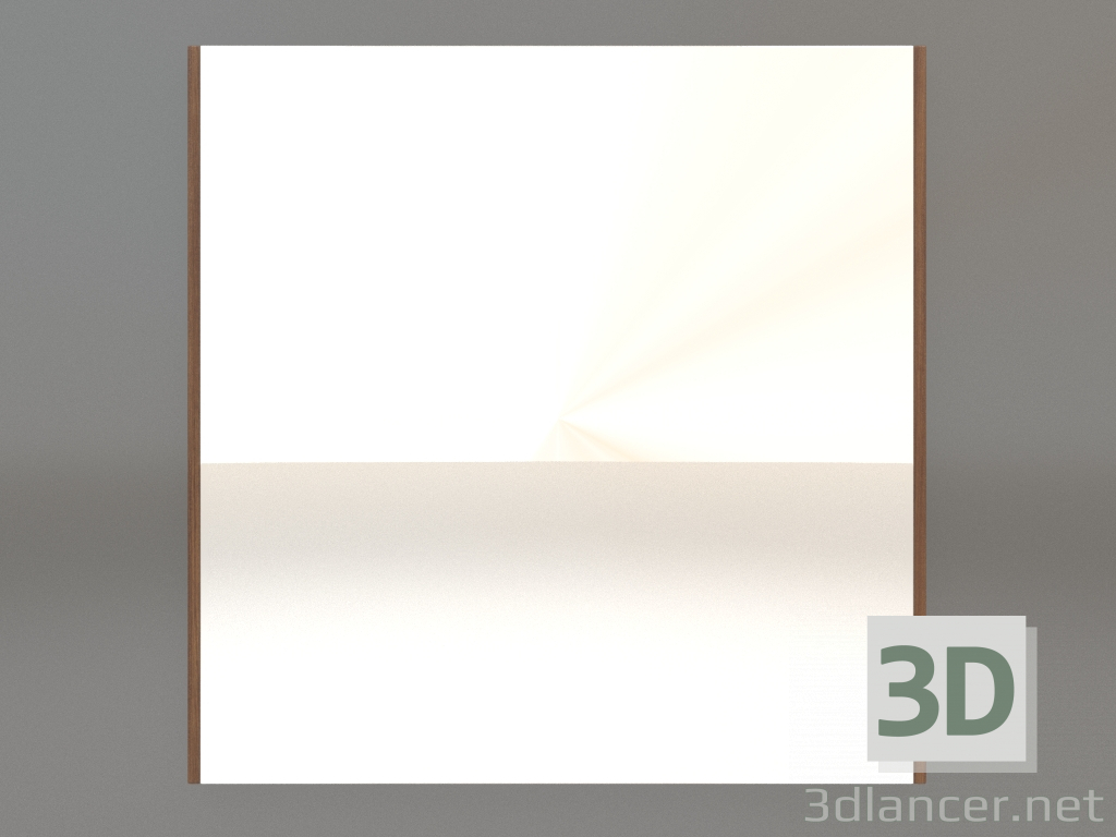 3d model Espejo ZL 01 (600x600, marrón madera claro) - vista previa