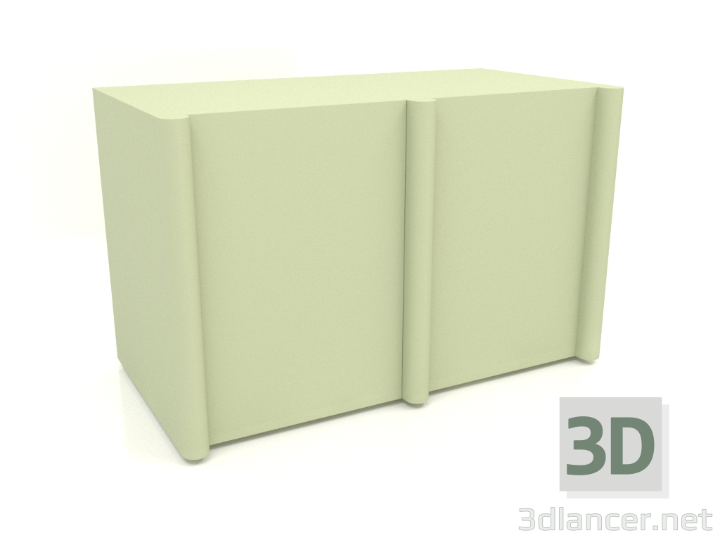 3d model Buffet MW 05 (1260x667x798, verde claro) - vista previa