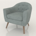 3d model Armchair Florence (mint) - preview