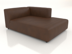 Chaiselongue 177 mit Armlehne links