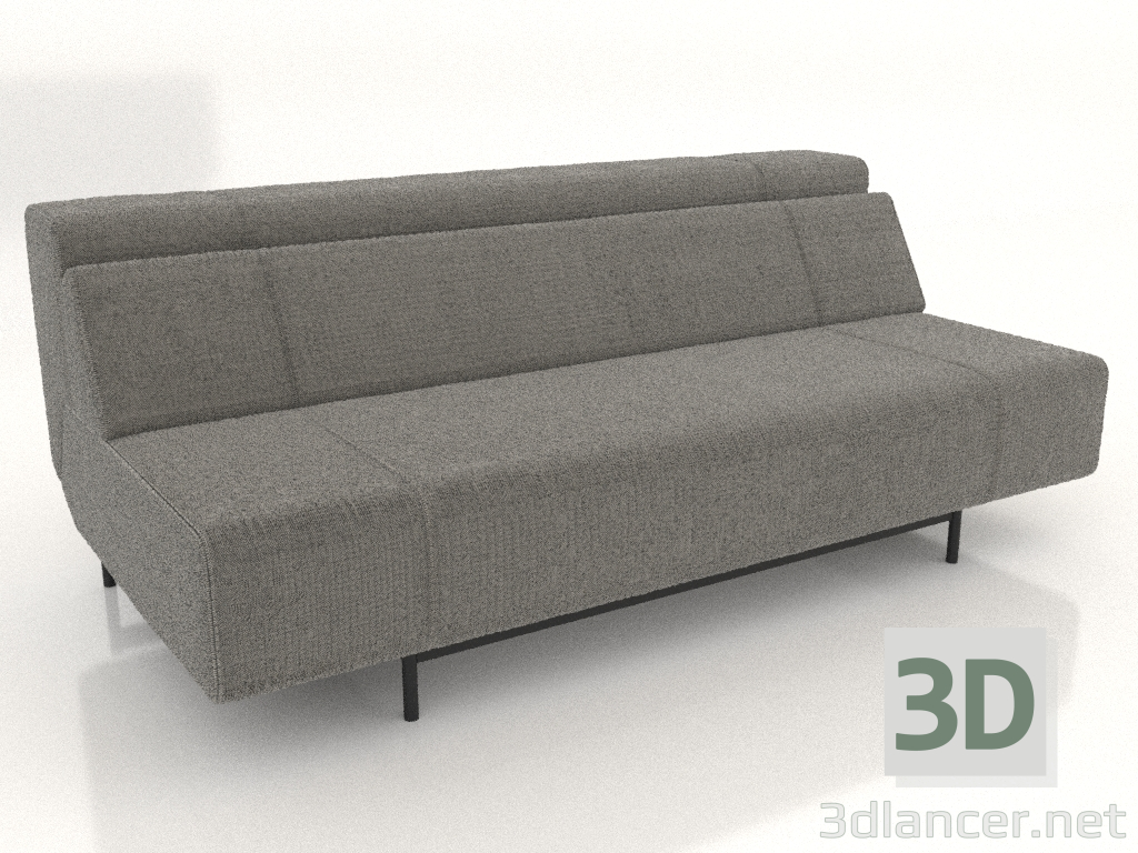 3d model El sofá cama está plegado. - vista previa