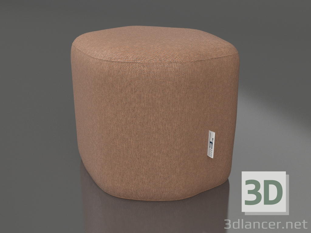 3d model Pouf (Terracotta) - preview