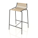 3d model Semi-bar chair Noel H67 (Black Base, Nature Flag Halyard) - preview