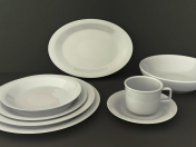 Set of dishes